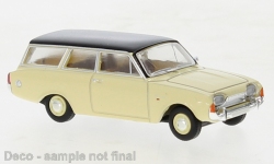 Brekina 19477 - H0 - Ford P3 Turnier - beige/grau
